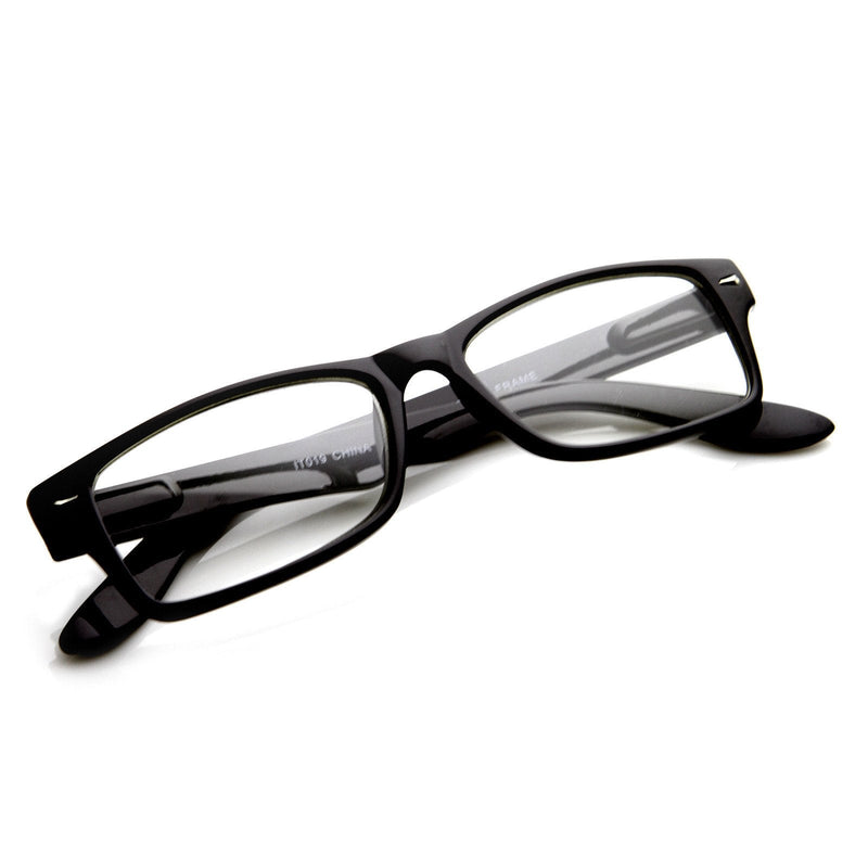 zeroUV New Optical Quality Frame Clear Lens Glasses 8715 Glasses