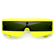 zeroUV Retro Futuristic 1980's Fashion Shield Novelty Sunglasses 8399 Sunglasses