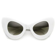 zeroUV Retro Mod Super Trendy Women's Fashion Cat Eye Sunglasses 9233 Sunglasses