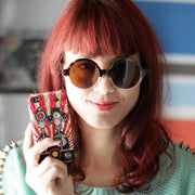 zeroUV Retro Sleek Large Round Fashion Sunglasses 8704 Sunglasses