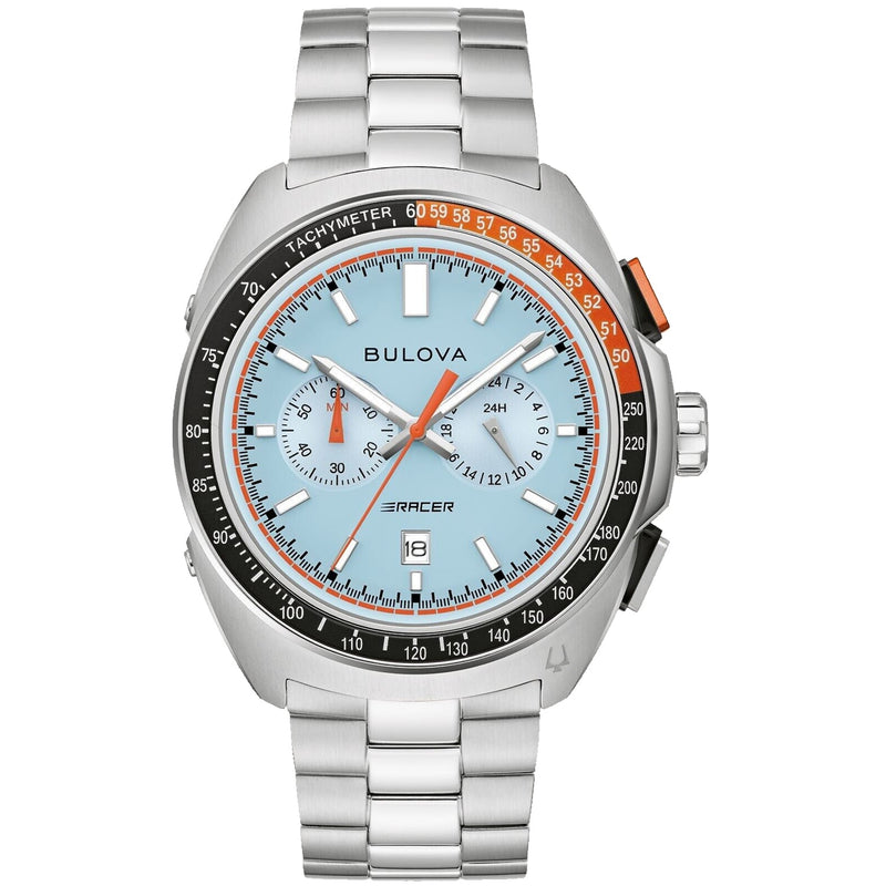 Bids.com Bulova Men's Racer Chronograph Watches