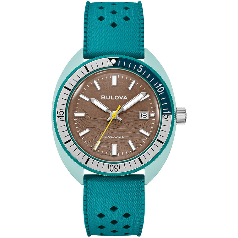 Bids.com Bulova Men's Snorkel Sea Turtle Watches
