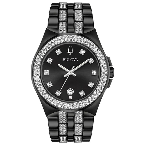 Bids.com Bulova Men's Crystal Watches White Smoke Default Title