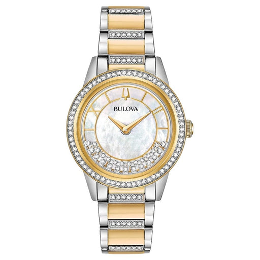 Bids.com Bulova Women's Crystal Watches White Smoke Default Title