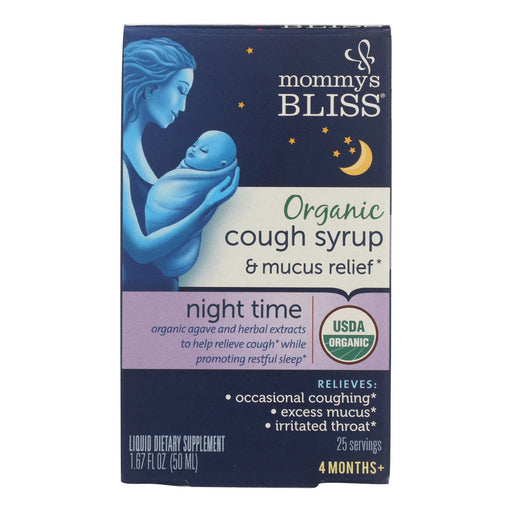Mommy's Bliss Mommy's Bliss Night Time Cough & Mucus Relief Syrup - 1.67 Fl Oz Syrup