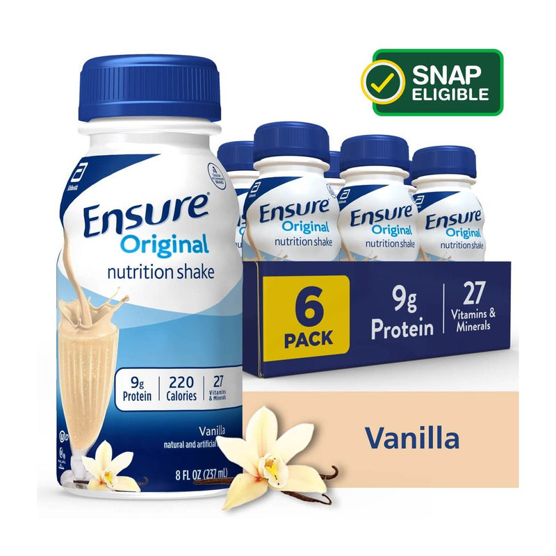 Ensure Ensure Original Nutrition Shake Vanilla Ready To Drink 48 Fl Oz Fitness & Nutrition