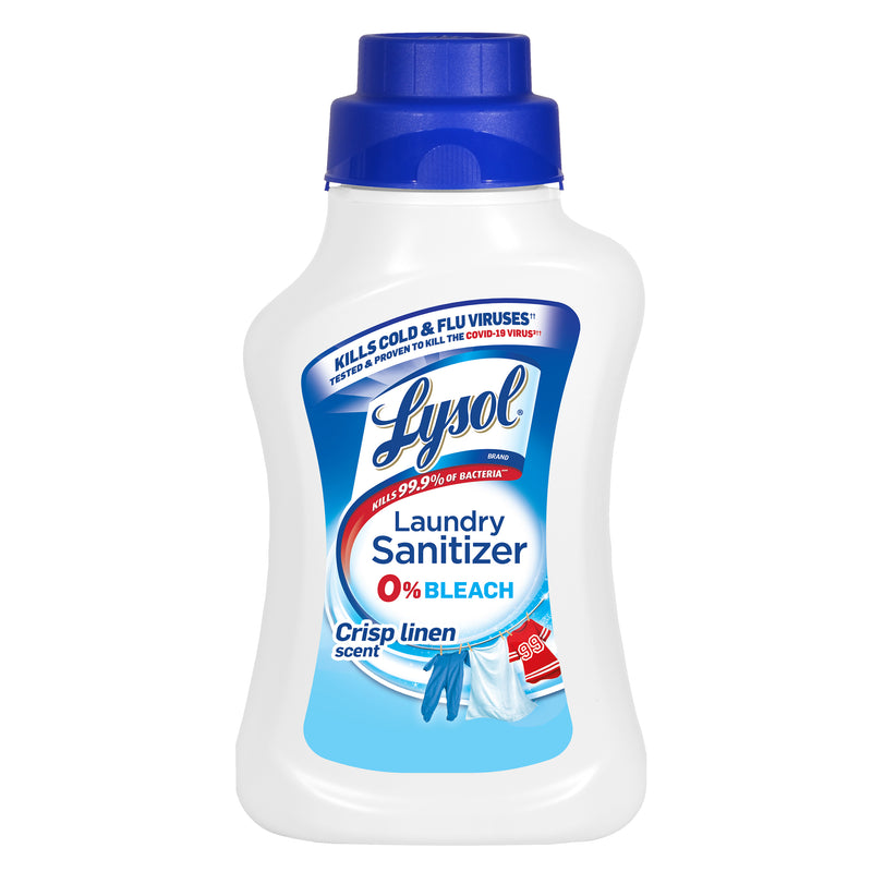 Lysol Lysol Laundry Sanitizer Additive, Kills 99.9% of Bacteria, Crisp Linen – 41 fl oz Laundry Supplies