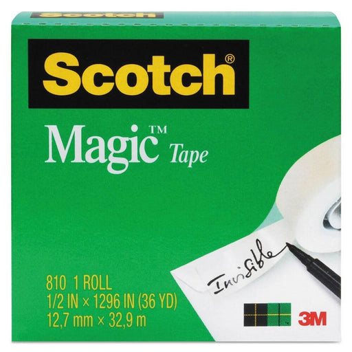 Scotch Scotch Magic Tape Refill, 3/4" X 1296", 1" Core, Clear Wig Glue & Tape