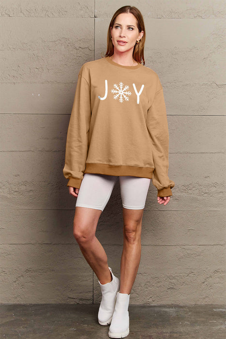 Simply Love Graphic Long Sleeve Sweatshirt