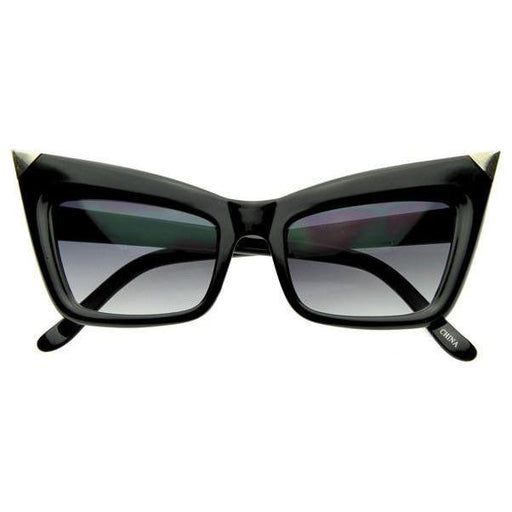 zeroUV New York Celebrity Fashion Pointed Cat Eye Sunglasses 8181 Sunglasses