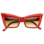 zeroUV New York Celebrity Fashion Pointed Cat Eye Sunglasses 8181 Sunglasses