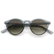 zeroUV Vintage Inspired Key Hole Round Spectacles P3 Sunglasses 7055 Sunglasses