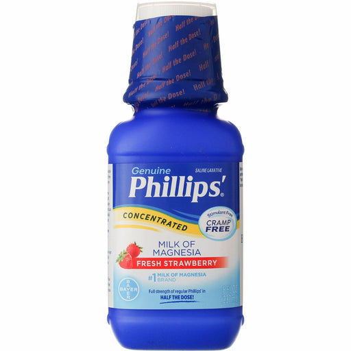 Phillips' Phillips' Genuine Fresh Strawberry Concentrated Milk Of Magnesia 8 Fl Oz Health & Beauty