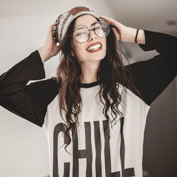 zeroUV 1920's Vintage Era Large Round Metal Clear Lens Glasses 8714 Glasses