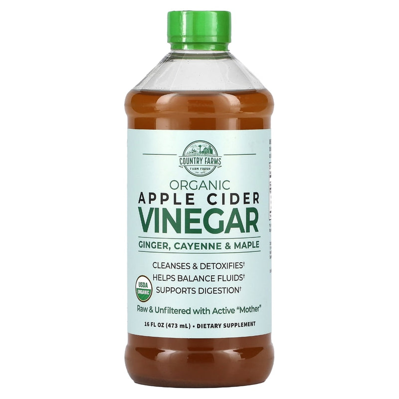 Country Farms Country Farms Organic Apple Cider Vinegar Ginger Cayenne & Maple Beverages