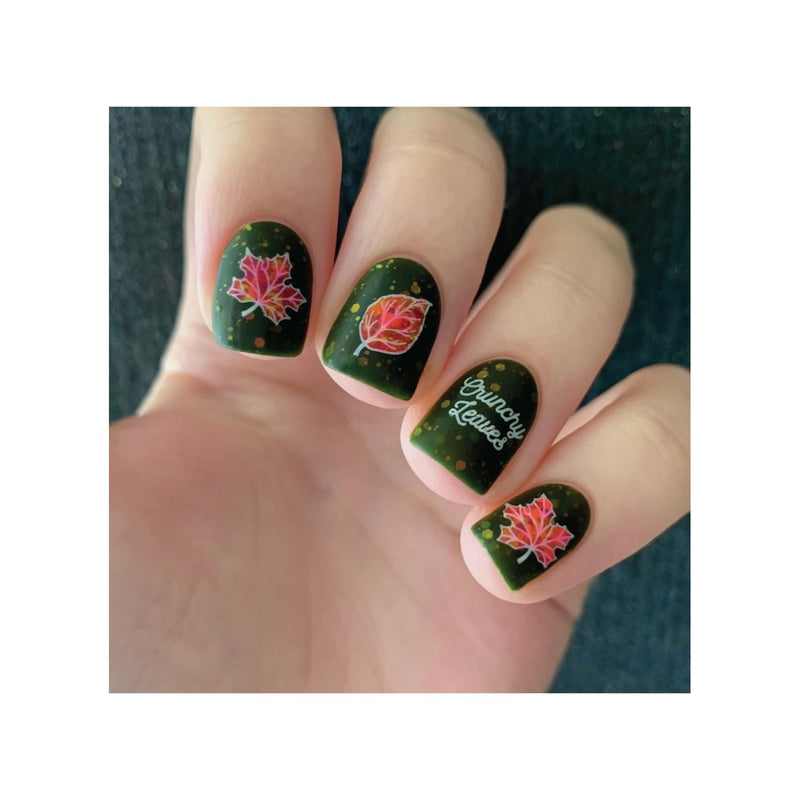 UberChic Beauty Lovely Leaves-06 Stamping Plate