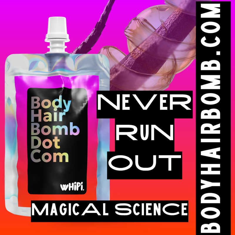 Whipi Co Body Hair Bomb Dot Com- Everything Cream