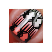 UberChic Beauty Art Deco Elegance Stamping Plate