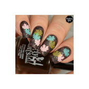 UberChic Beauty Lovely Leaves-03 Stamping Plate