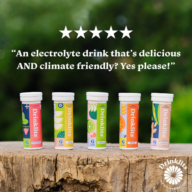 Drinklits Drinklits Best Hydration Variety Pack (6) Tube Bundle Hydration Electrolyte Tablets