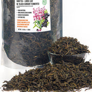 SiberianGreen.com Siberian Green Fermented Ivan Tea with Black Currant Leaves – 300g Tea & Infusions