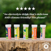 Drinklits LEMON-LIME Electrolyte Tablets for Daily Hydration (8 Tubes, 80 Servings) Hydration Electrolyte Tablets