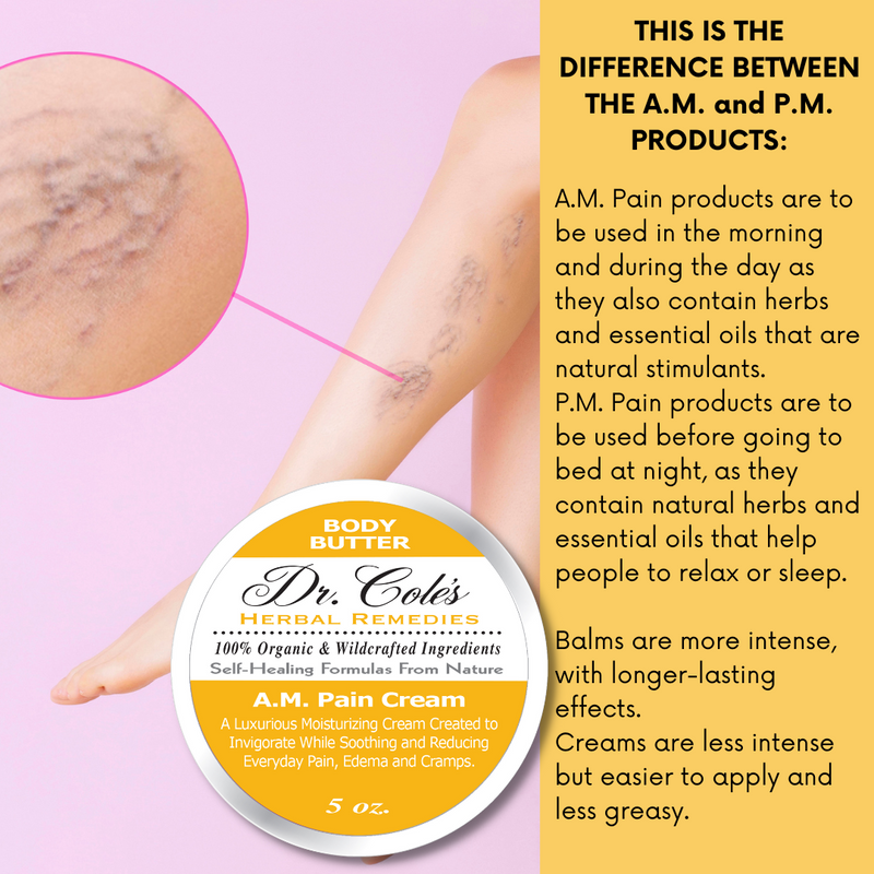 COLEHERBALS 22 - Dr. Cole's A.M. Pain Cream Herbal