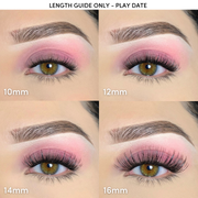 Pink Purée Play Date DIY Lashes
