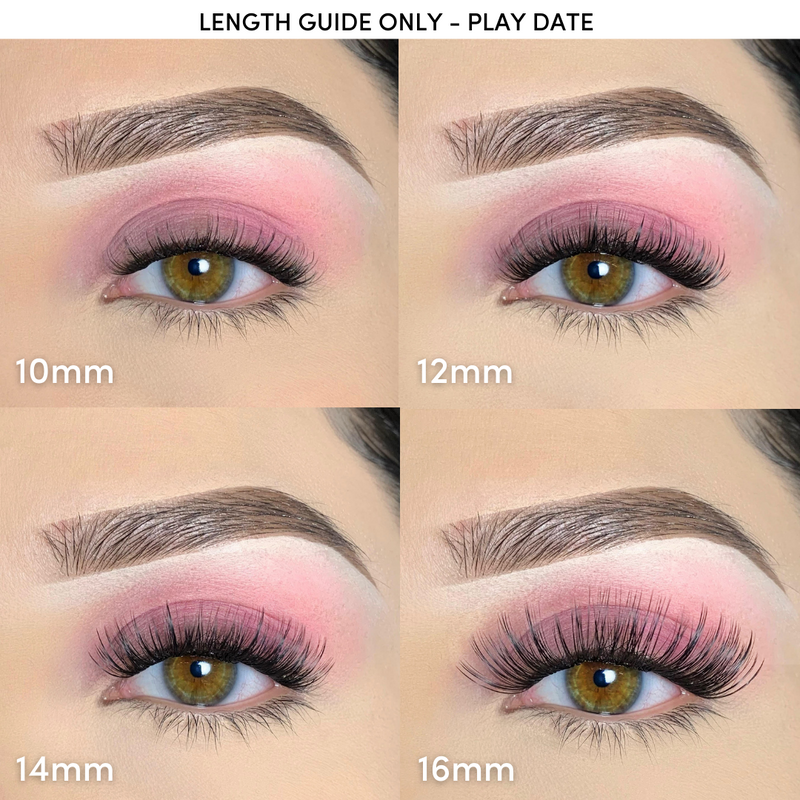 Pink Purée Play Date DIY Lashes