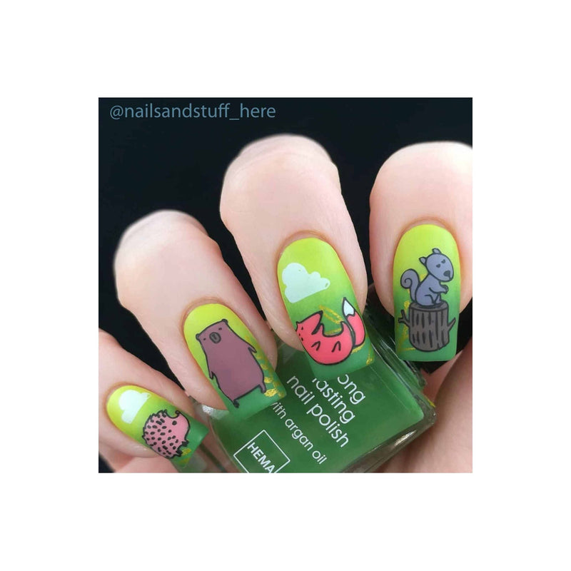 UberChic Beauty Woodland Chic Stamping Plate