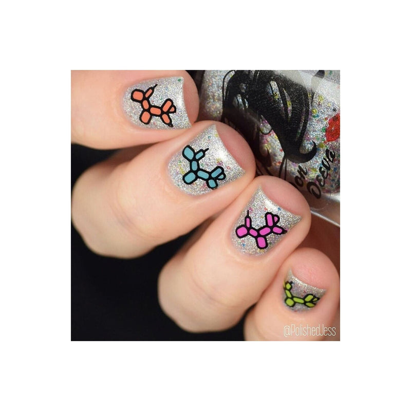 UberChic Beauty Carnival & Fair Time Stamping Plate