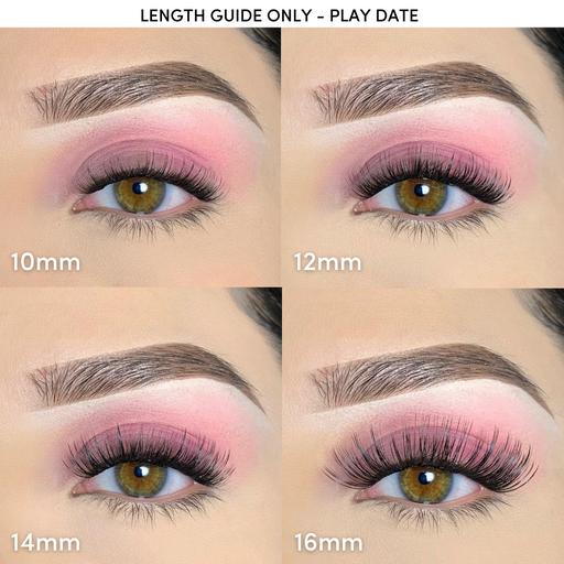 Pink Purée Playdate Multi-Pack DIY Lashes Wheat