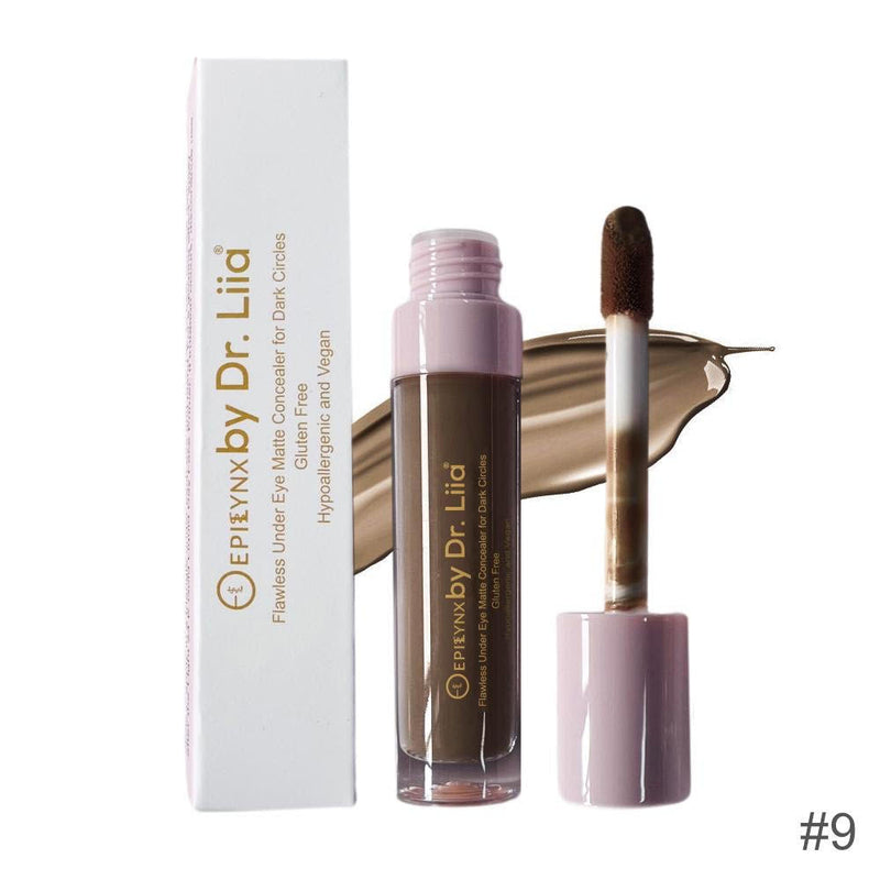 EpiLynx Flawless Matte Concealer – Vegan, Gluten-Free, Full Coverage & Long-Wearing foundation