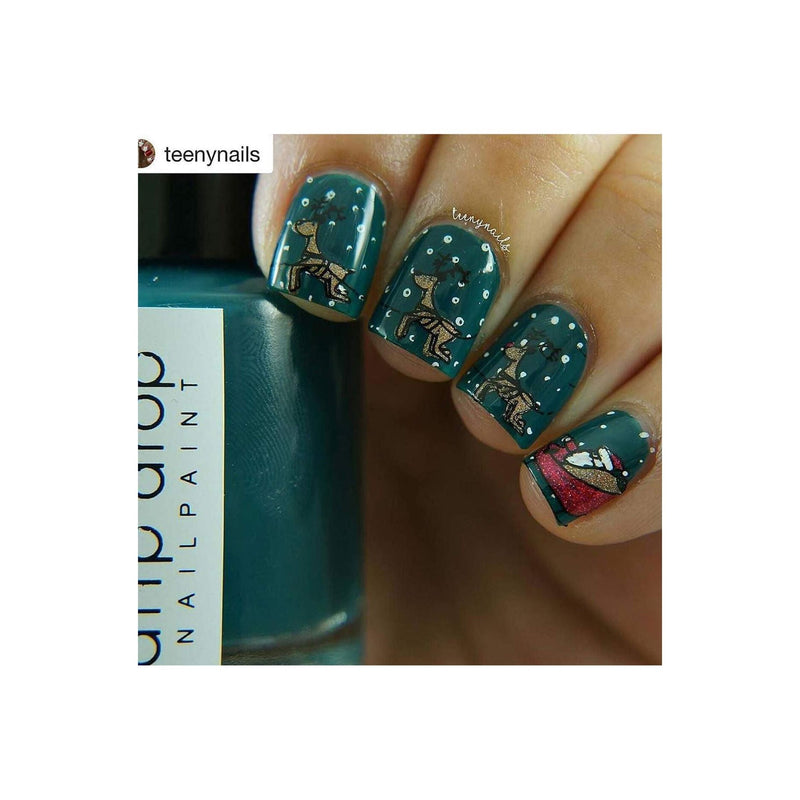 UberChic Beauty Holly Jolly, (Christmas-02) Stamping Plate