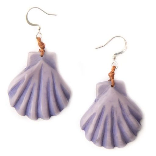 Caribbean Emerald Caribbean Emerald Shell Earrings Accessories