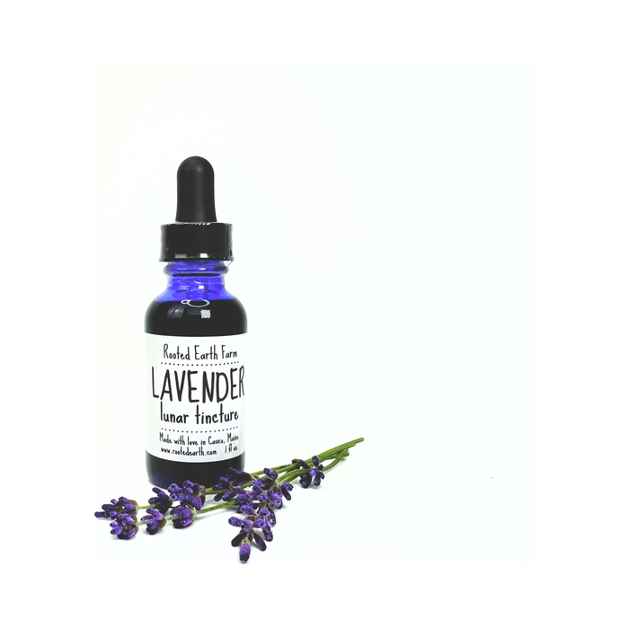 Rooted Earth Farm + Apothecary - Lavender Tincture 1oz - 2oz