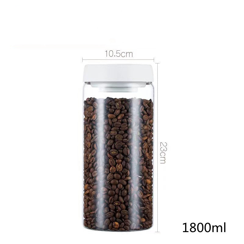SmartPursue™ Vacuum Sealed Jug Coffee Beans Airtight Canister Kitchen Utensils