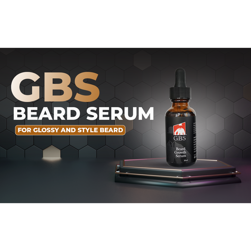 Mill's Beauty Supply G.B.S Beard Natural Hair Growth Serum with Biotin 1 oz Beard Oil