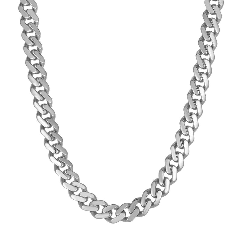 Bids.com 14k White Gold 22 inch Polished Curb Chain Necklace Necklaces