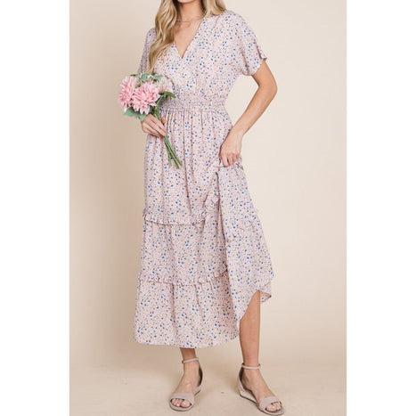 Heyson Sweet Talk Kimono Sleeve Maxi Dress