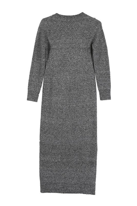 Lilou V-Neck Sweater Maxi Dress