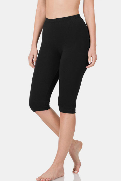 Zenana High Waist Capris