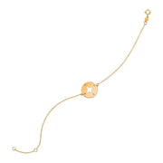 Bids.com 14k Yellow Gold 7 inch Bracelet with Compass Bracelets