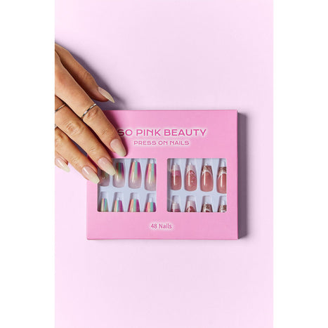 SO PINK BEAUTY Press On Nails 2 Packs