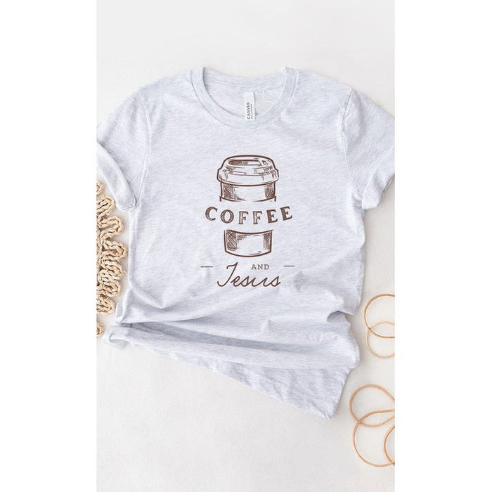 Coffee and Jesus Graphic Tee