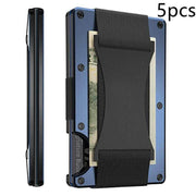 SmartPursue™ Carbon Fiber Wallet - RFID Blocking Metal Card Holder Card Wallet