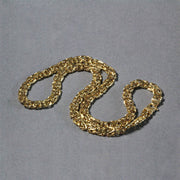 Bids.com 14k Yellow Gold Byzantine Motif Chain Necklace Necklaces