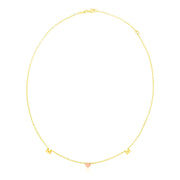 Bids.com 14k Yellow and Rose Gold Mom Necklace Necklaces