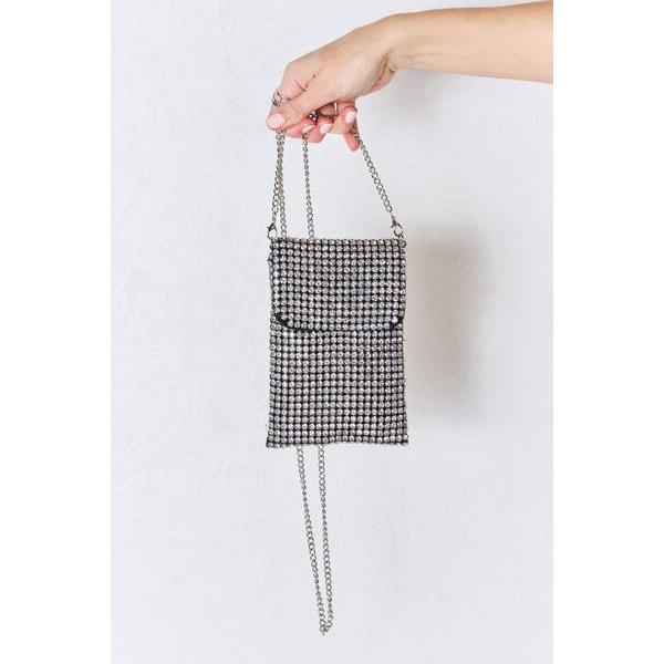 Forever Link Rhinestone Mini Crossbody Bag