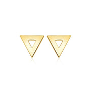 Bids.com 14k Yellow Gold Polished Open Triangle Post Earrings Earrings